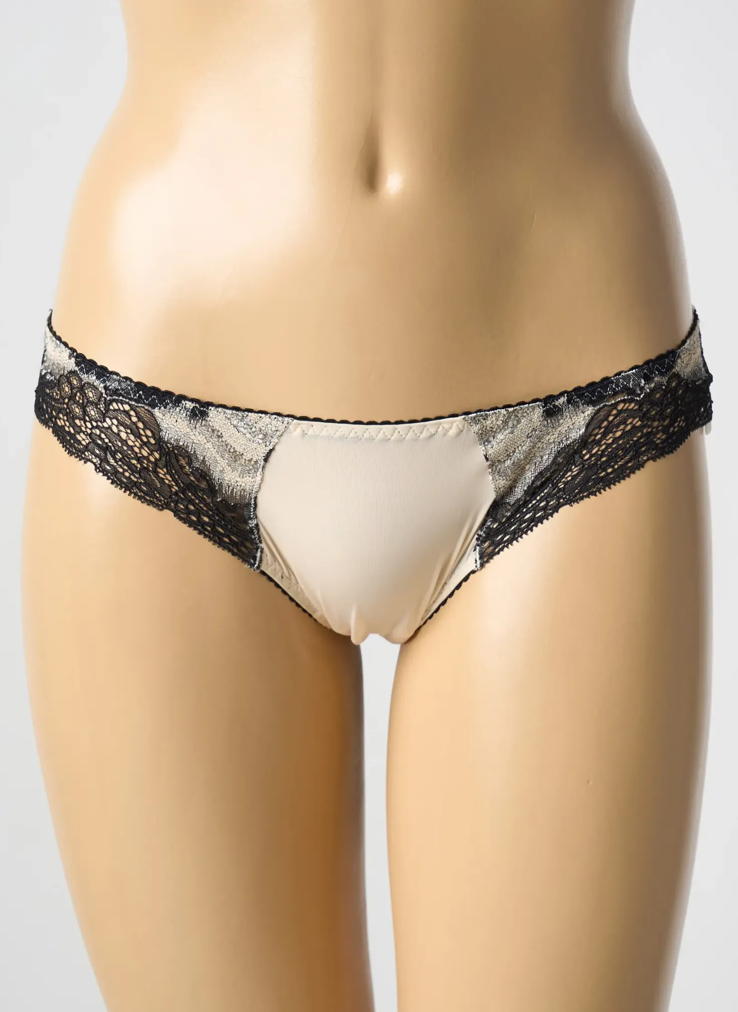 Tanga Twin-set Simona Barbieri Beige