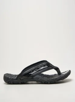 Tongs Energie Noir Bout Ouvert