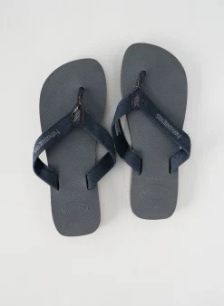 Tongs Havaianas Bleu Bout Ouvert