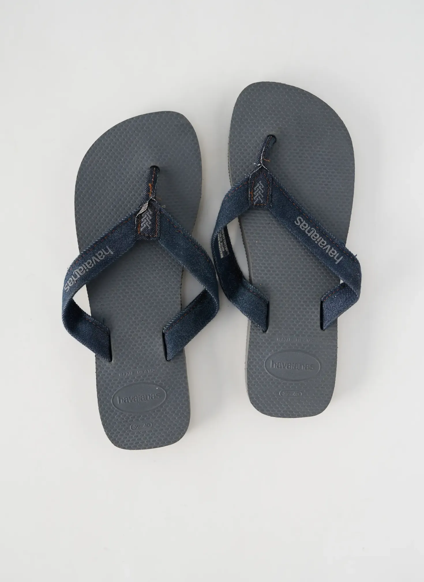 Tongs Havaianas Bleu Bout Ouvert
