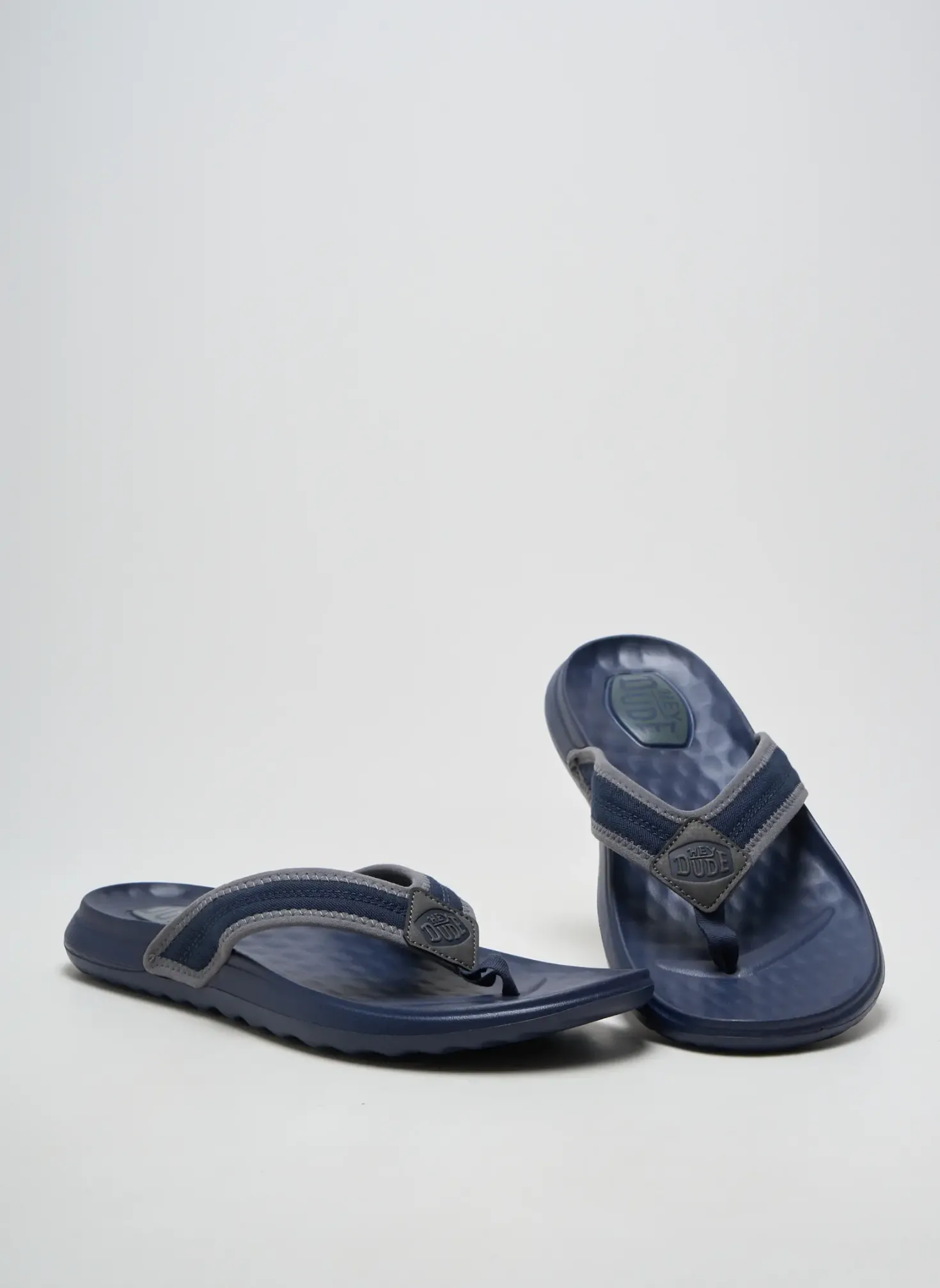 Tongs Hey Dude Bleu Bout Ouvert