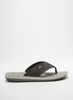 Tongs Inblu Gris Bout Ouvert