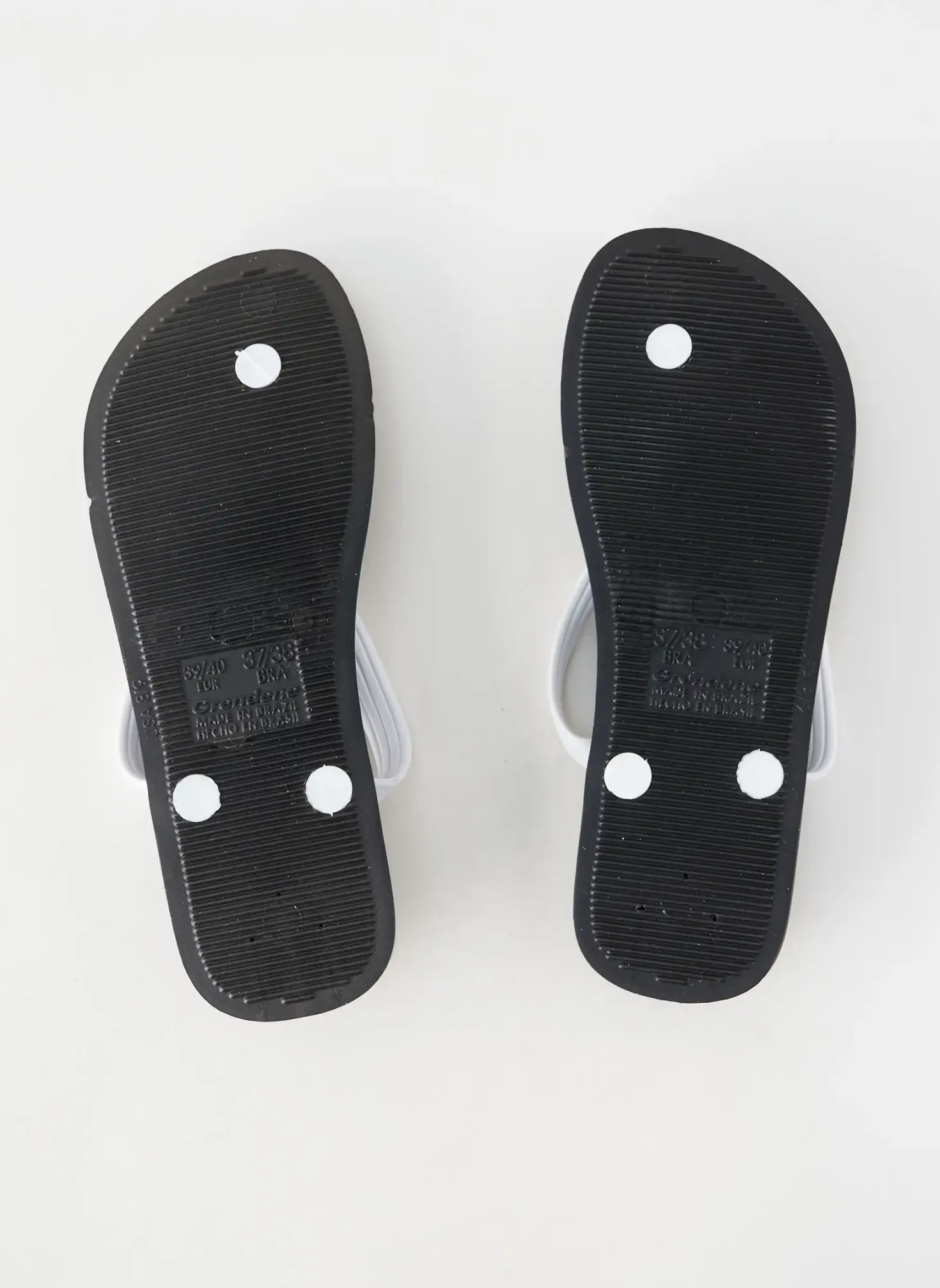 Tongs Ipanema Blanc Bout Ouvert