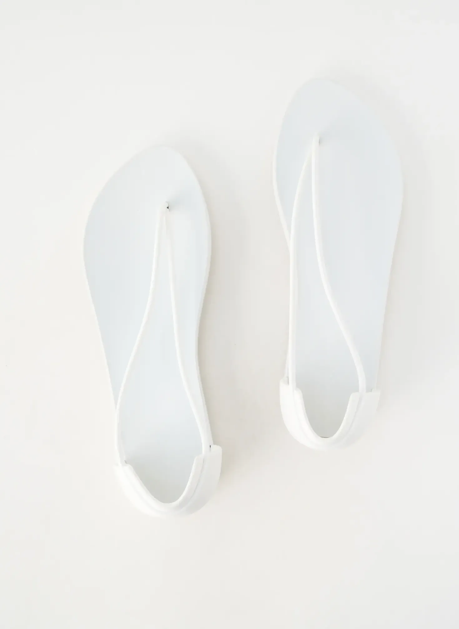 Tongs Ipanema Blanc Talon Plat Jusqu'à 3cm
