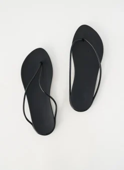 Tongs Ipanema Noir Talon Plat Jusqu'à 3cm