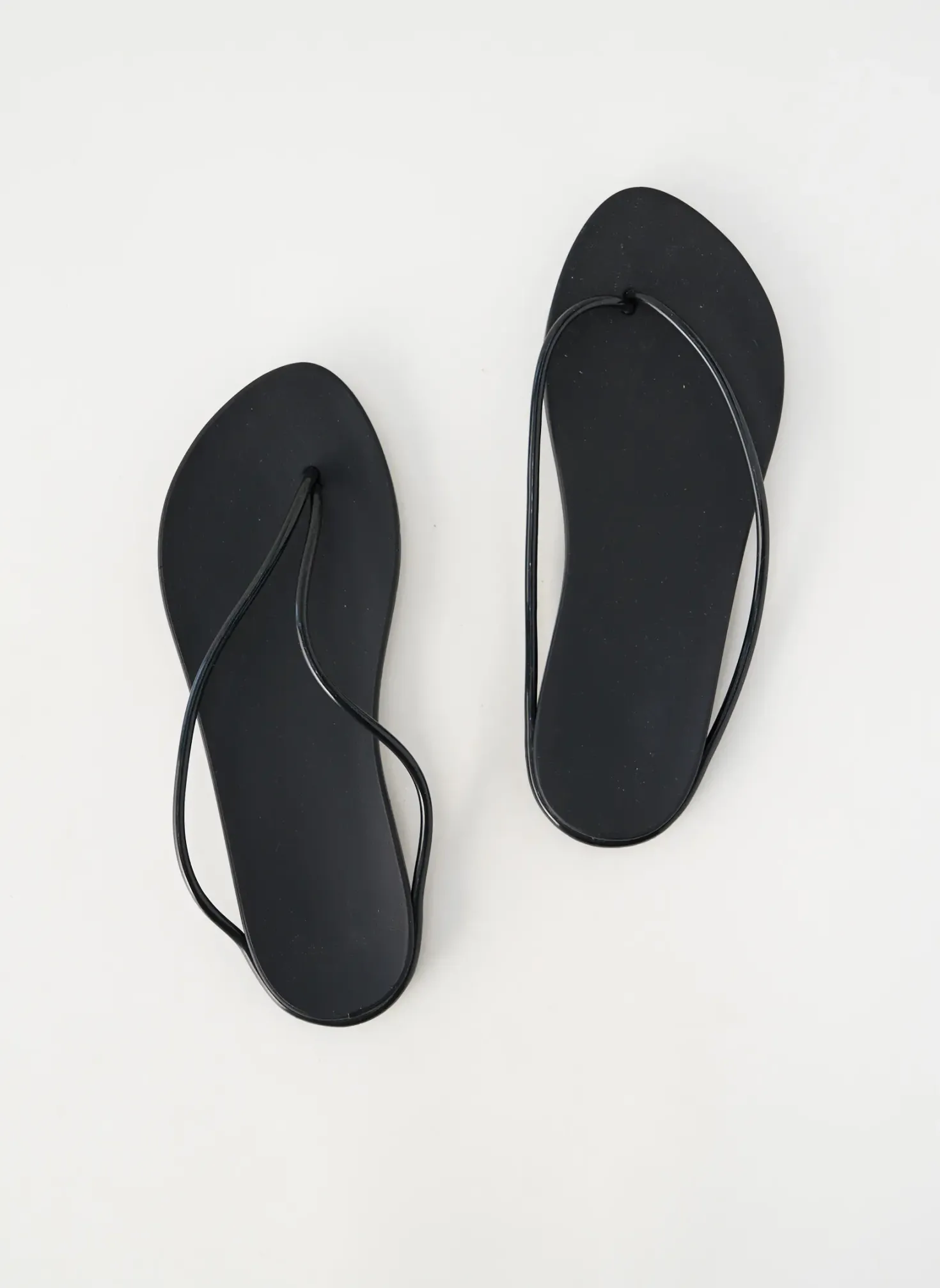 Tongs Ipanema Noir Talon Plat Jusqu'à 3cm