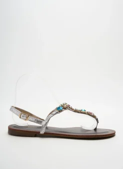 Tongs Kdopa Gris Talon Plat Jusqu'à 3cm