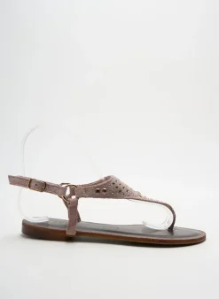 Tongs Kdopa Rose Talon Plat Jusqu'à 3cm