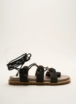Tongs Lune & L'autre Noir Talon Plat Jusqu'à 3cm