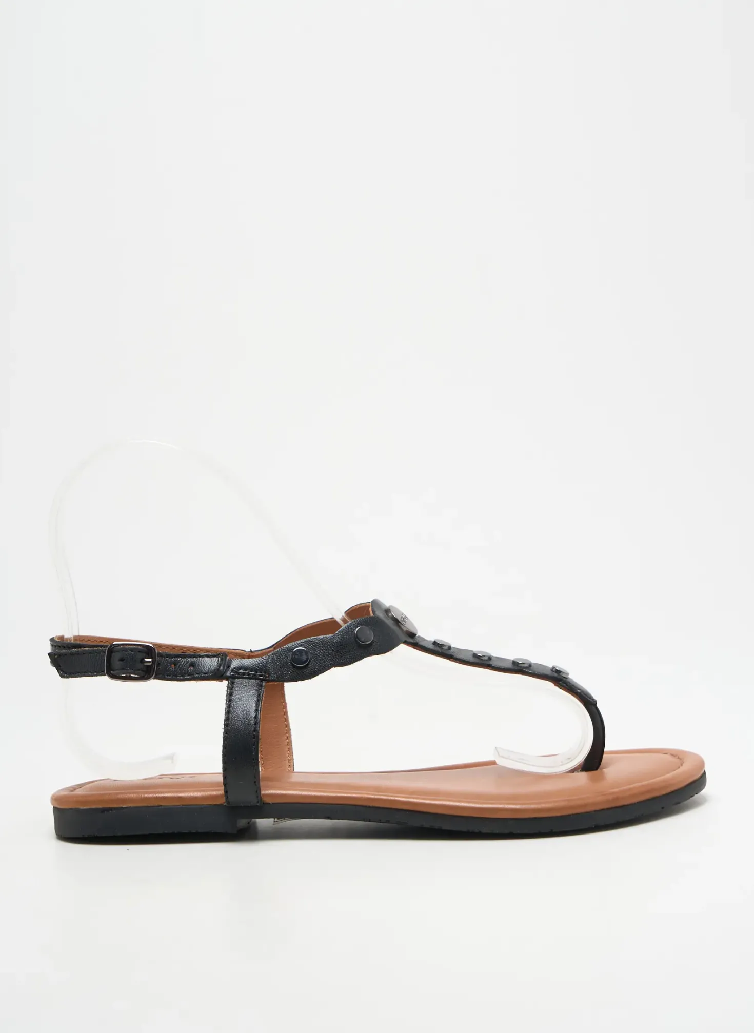 Tongs Mexx Noir Talon Plat Jusqu'à 3cm