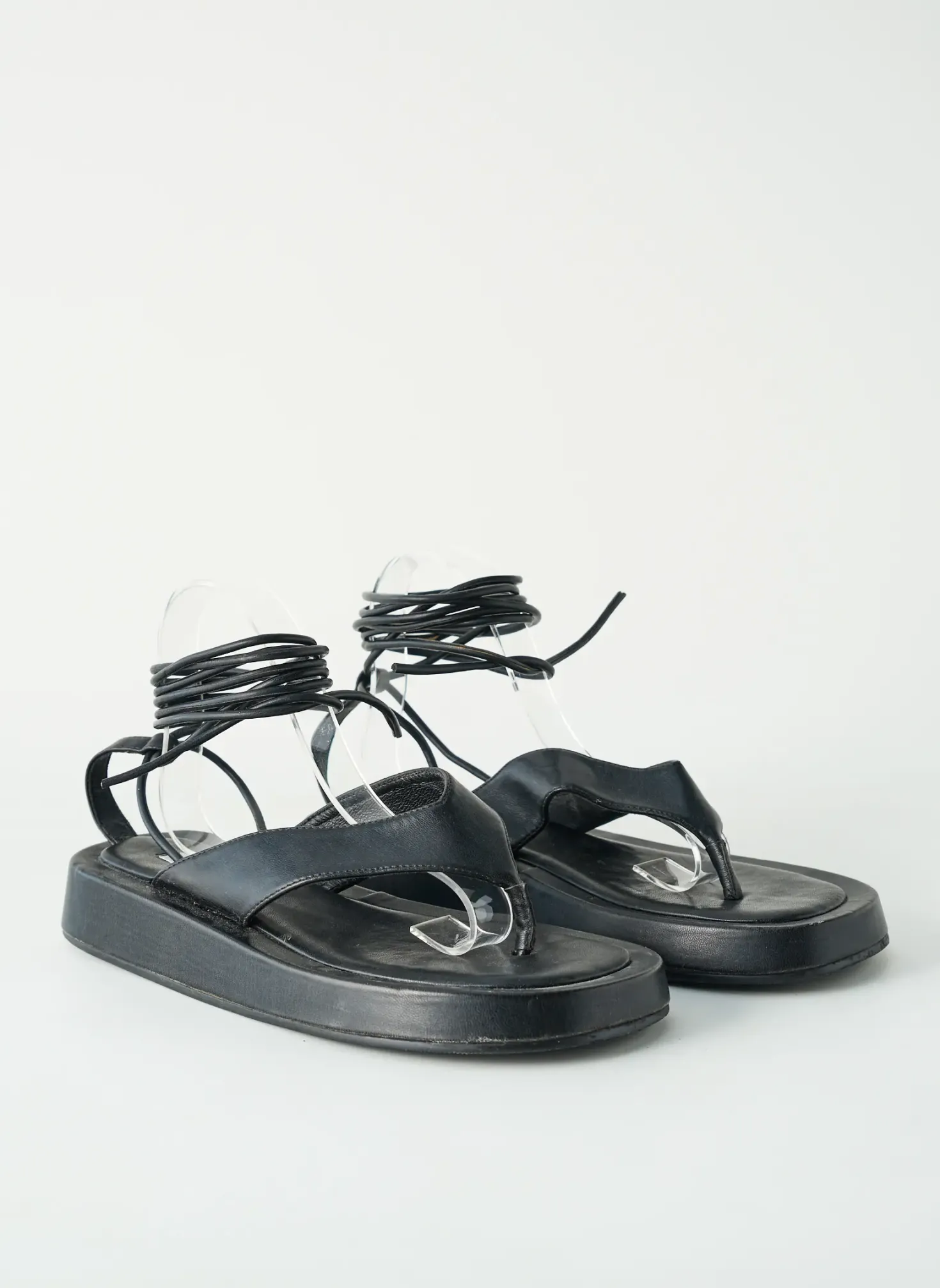 Tongs Na-kd Noir Talon De 4 À 6cm