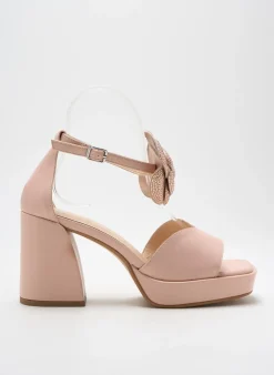 Tongs Noa Harmon Rose Talon De 4 À 6cm