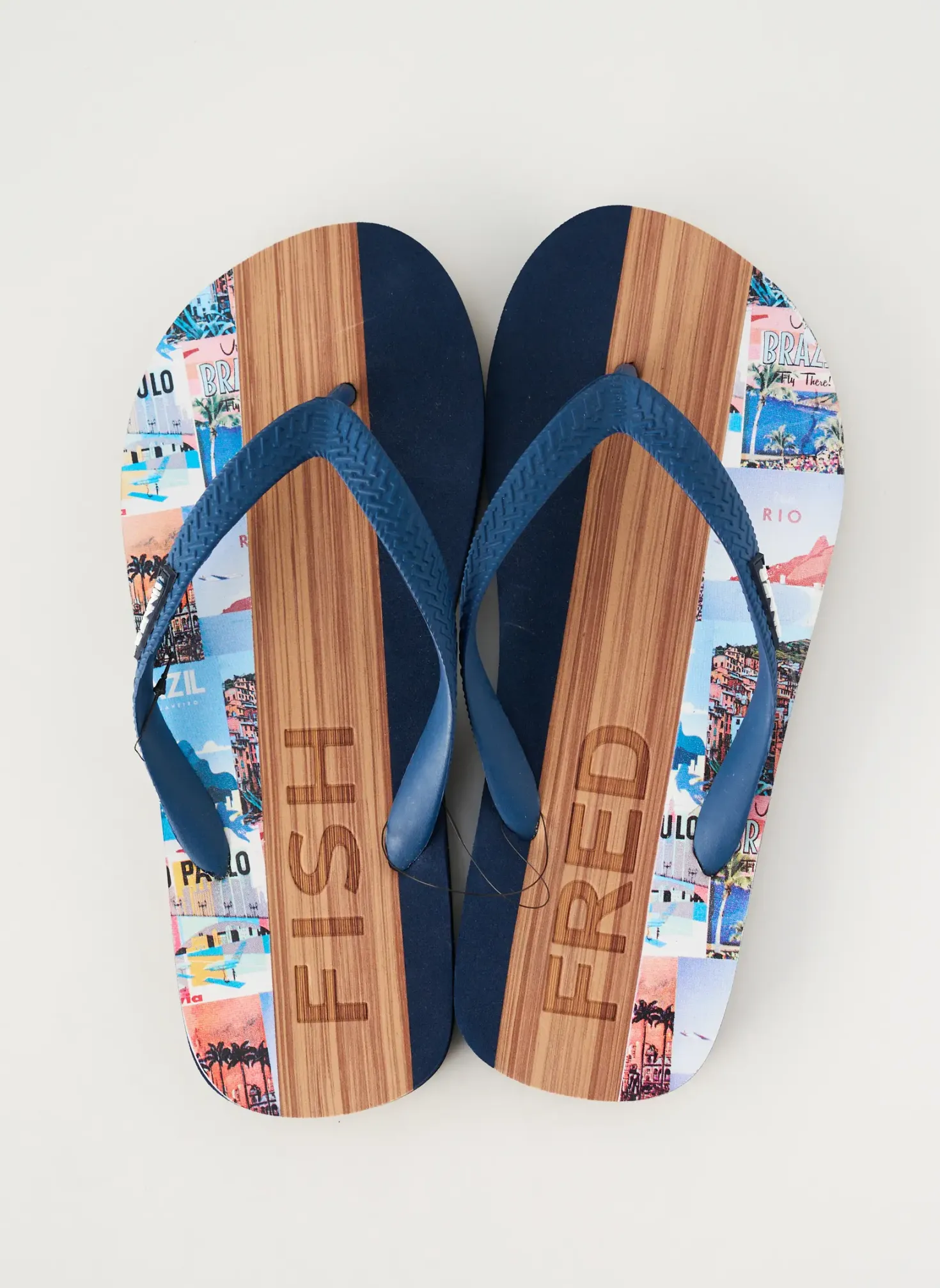 Tongs Sinner Bleu Bout Ouvert