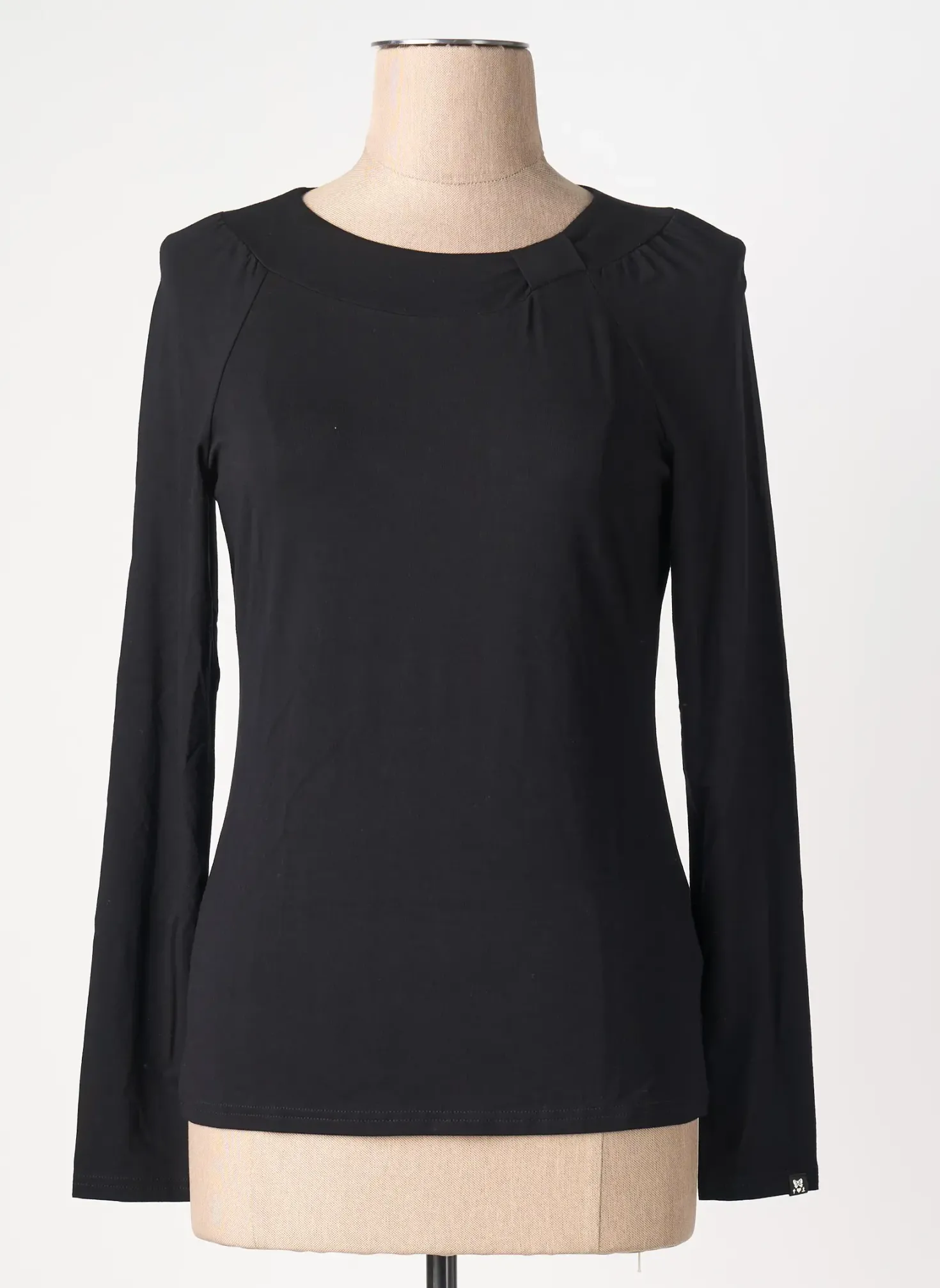 Top Blutsgeschwister Noir Manches Longues