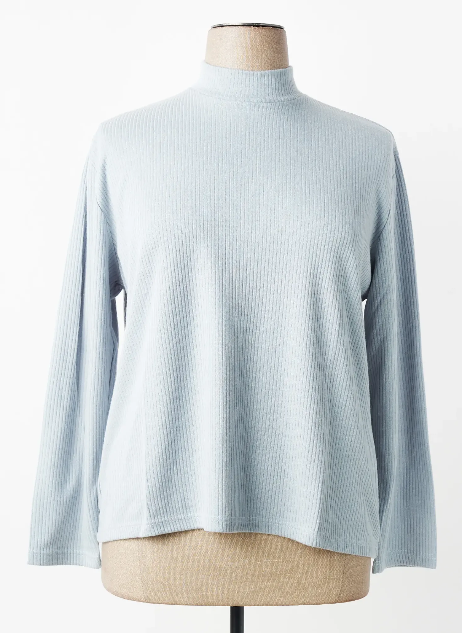 Top Claude De Saivre Bleu Manches Longues