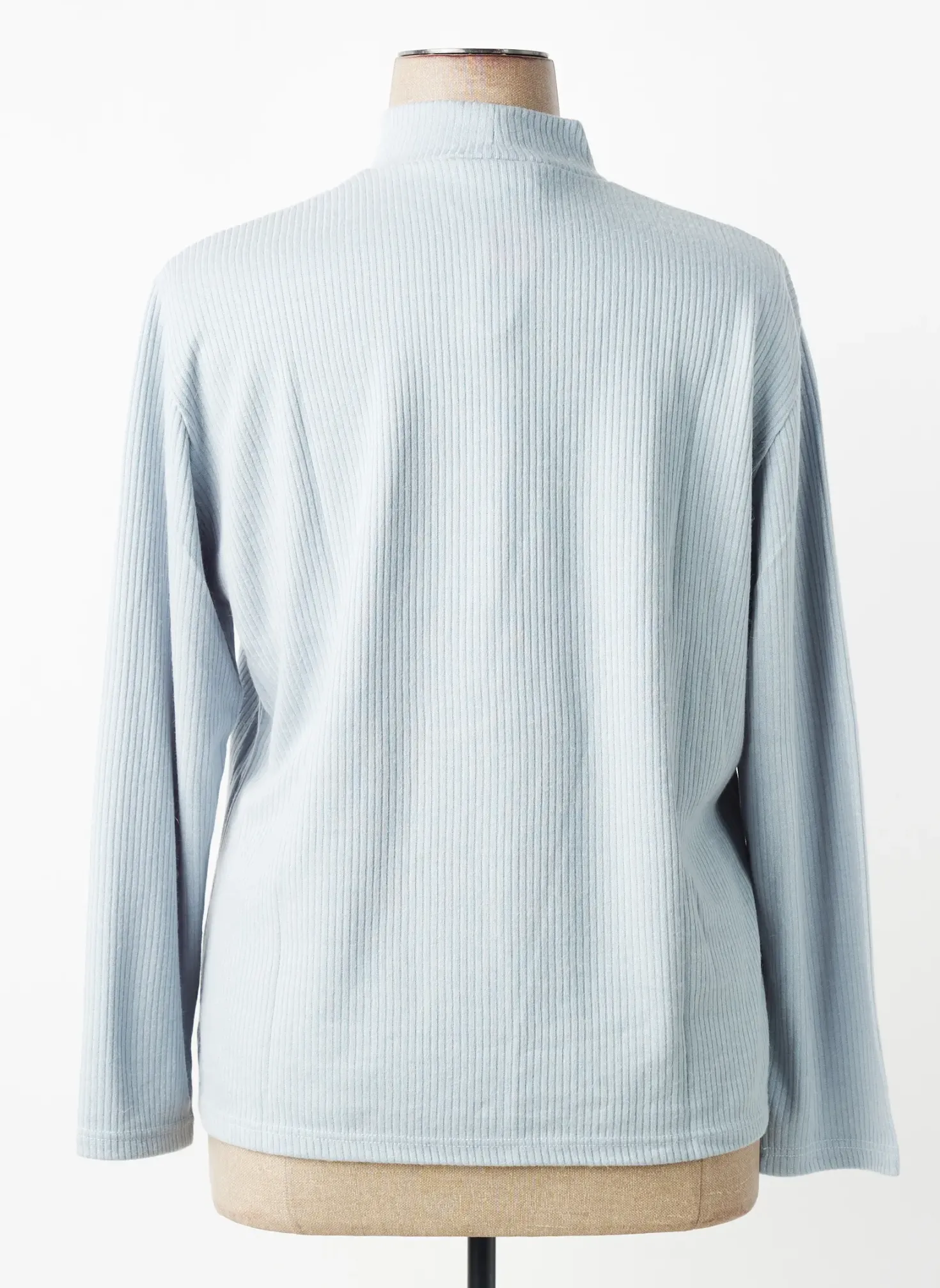 Top Claude De Saivre Bleu Manches Longues