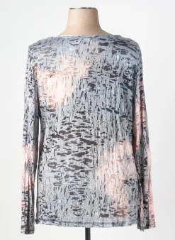 Top Co2 Gris Manches Longues