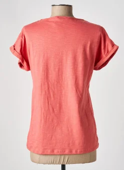 Top Damart Rose Manches Courtes