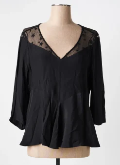 Top I.code (by Ikks) Noir Manches 3/4