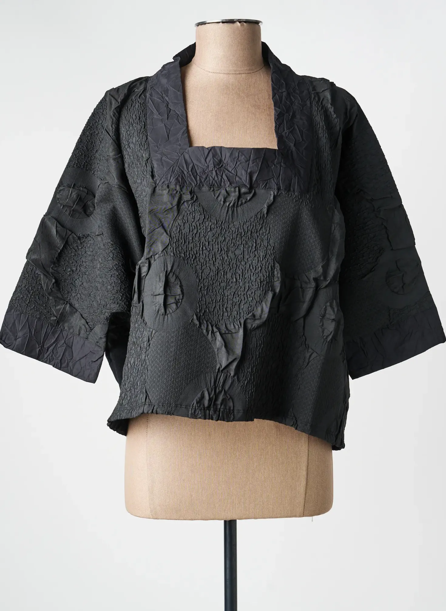 Top Kozan Noir Manches 3/4