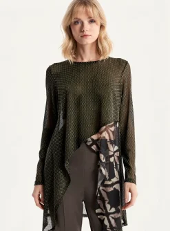 Top Kozan Noir Manches Longues