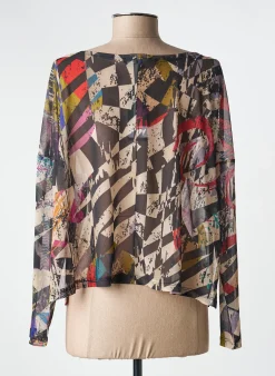 Top Kozan Noir Manches Longues