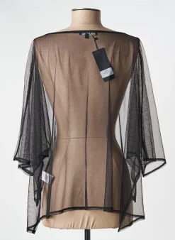 Top Kozan Noir Manches Longues