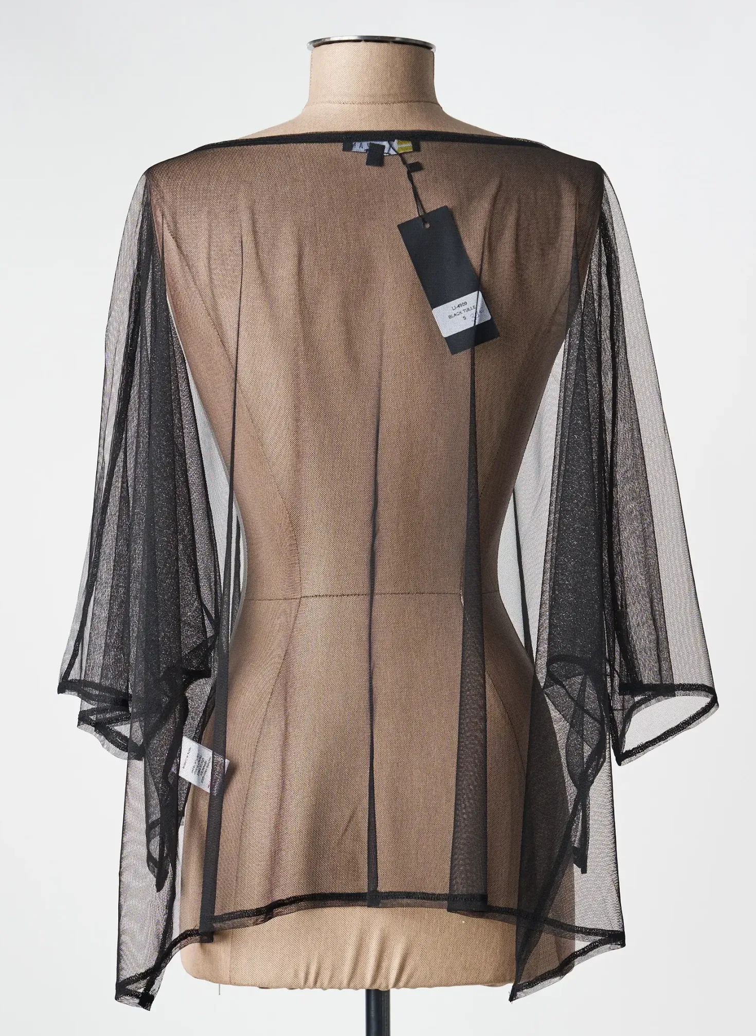 Top Kozan Noir Manches Longues