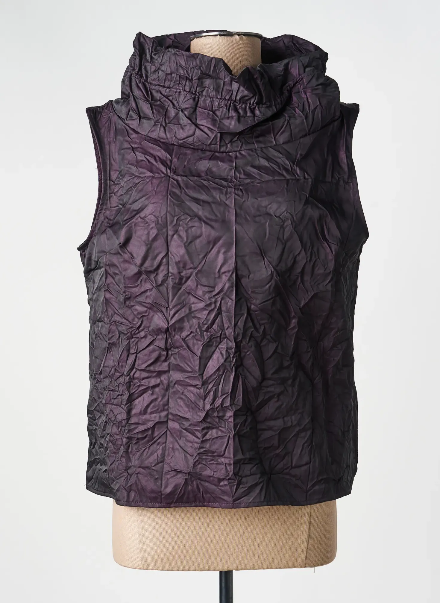 Top Kozan Violet Sans Manche