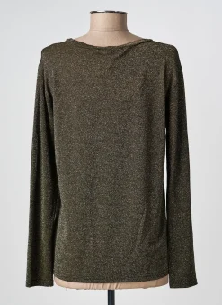 Top La Fee Maraboutee Or Manches Longues