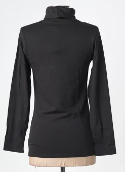 Top Lemahieu Noir Manches Longues