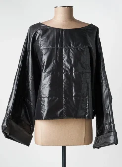 Top Luukaa Noir Manches Longues