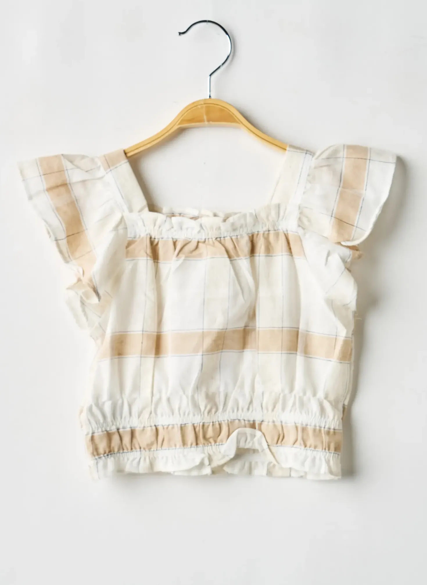 Top Mayoral Beige Sans Manche