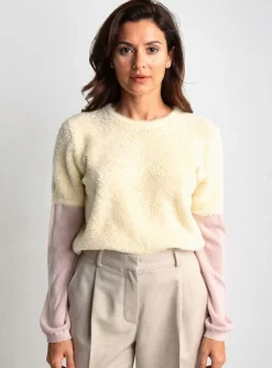 Top Phisique Du Role Jaune Manches Longues