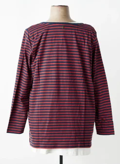 Top Sheego Bleu Manches Longues