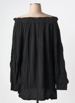 Top Sheego Noir Manches Longues