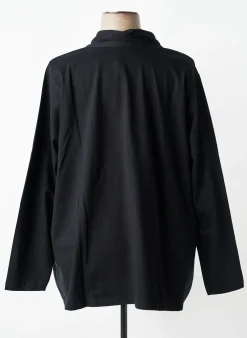 Top Sheego Noir Manches Longues