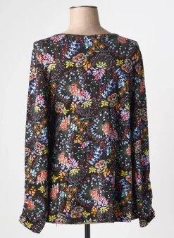 Top Sheego Noir Manches Longues
