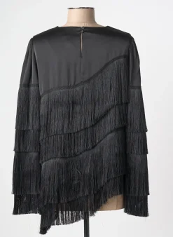 Top Y.a.s Noir Manches Longues