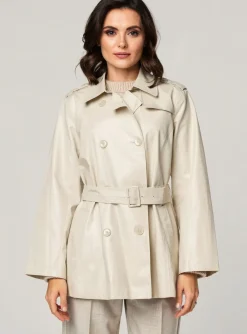 Trench Elora Beige Sans Capuche