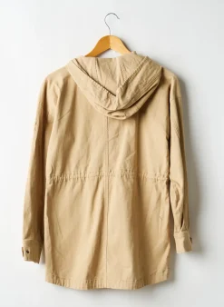 Trench Garcia Beige A Capuche