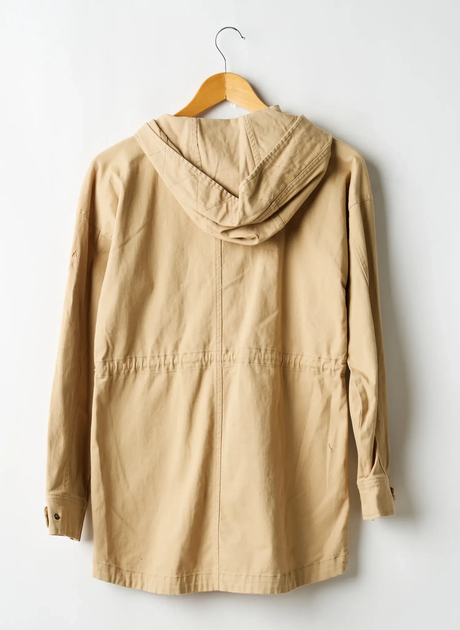 Trench Garcia Beige A Capuche