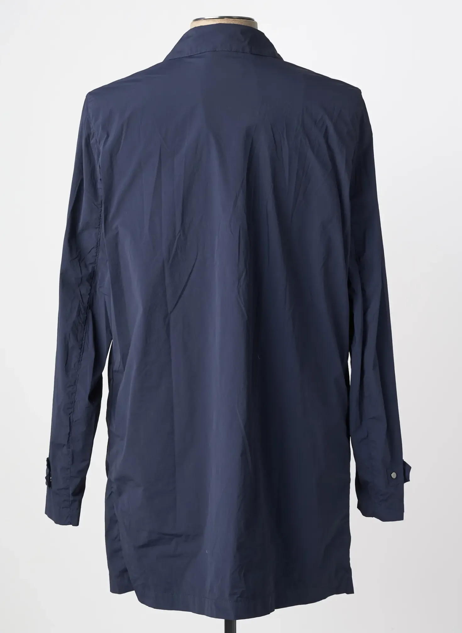 Trench Mason's Bleu Sans Capuche