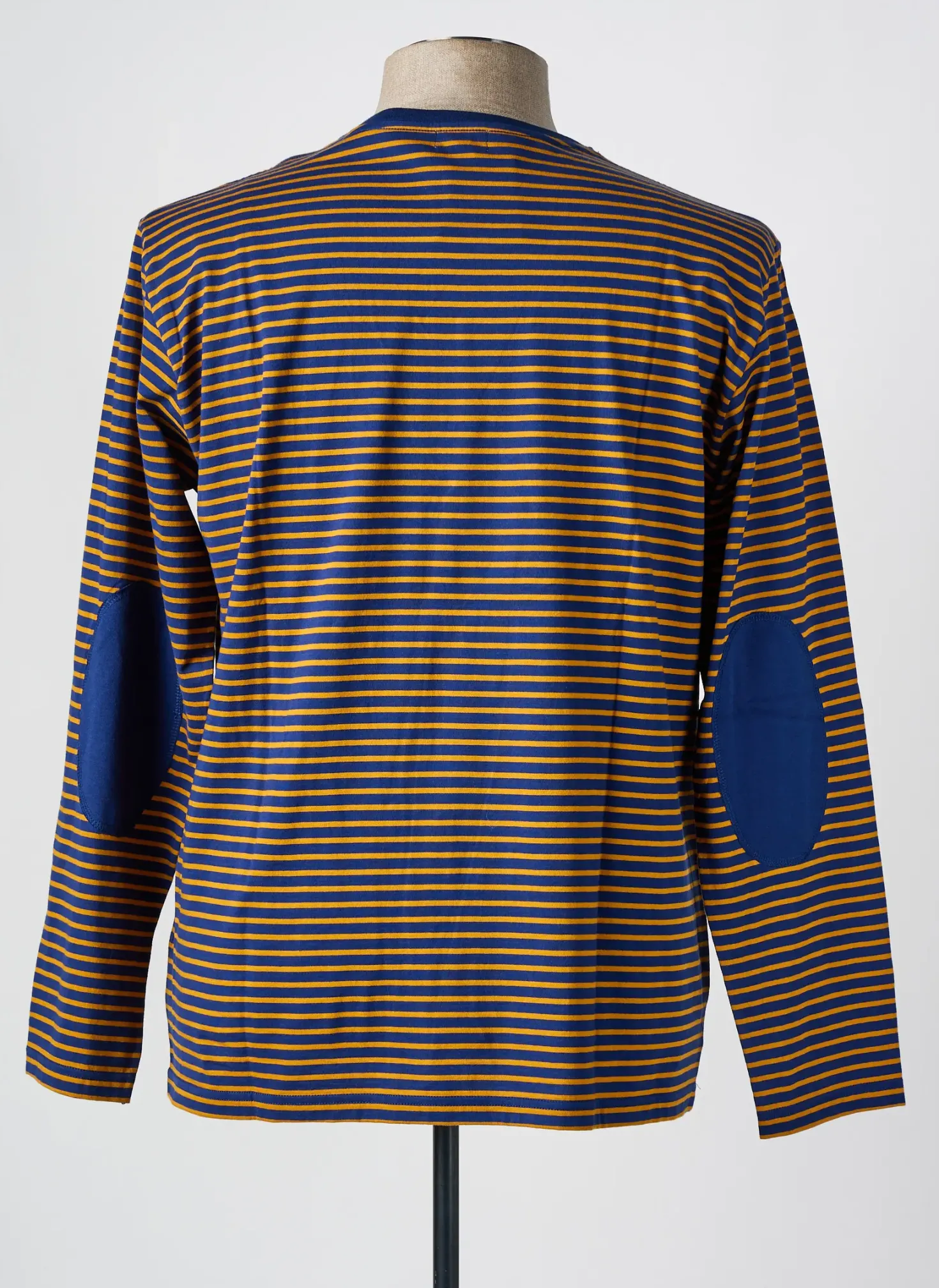 T-shirt Armor Lux Bleu Manches Longues
