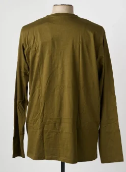T-shirt Astore Vert Manches Longues