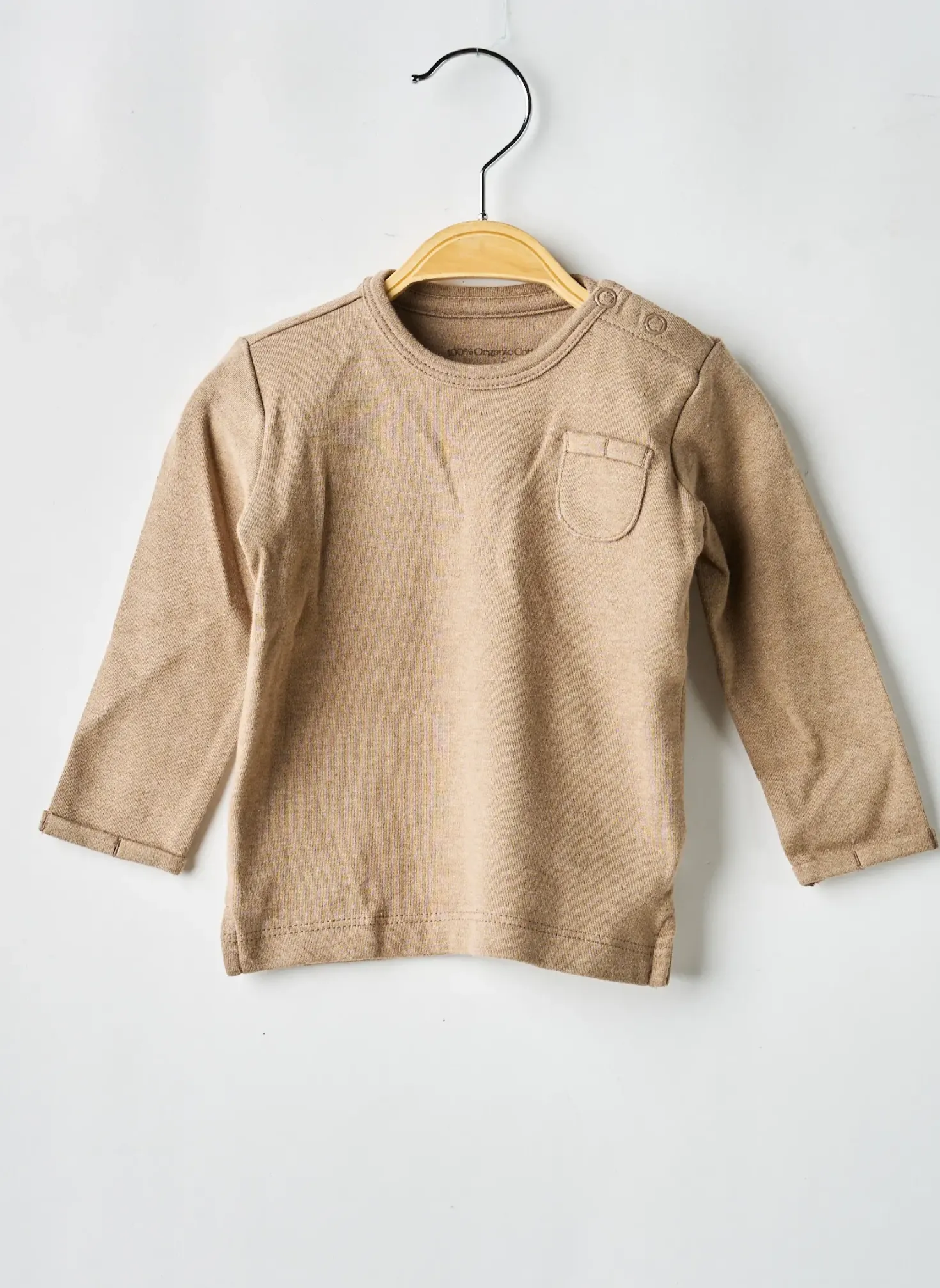 T-shirt Baby's Only Marron Manches Longues