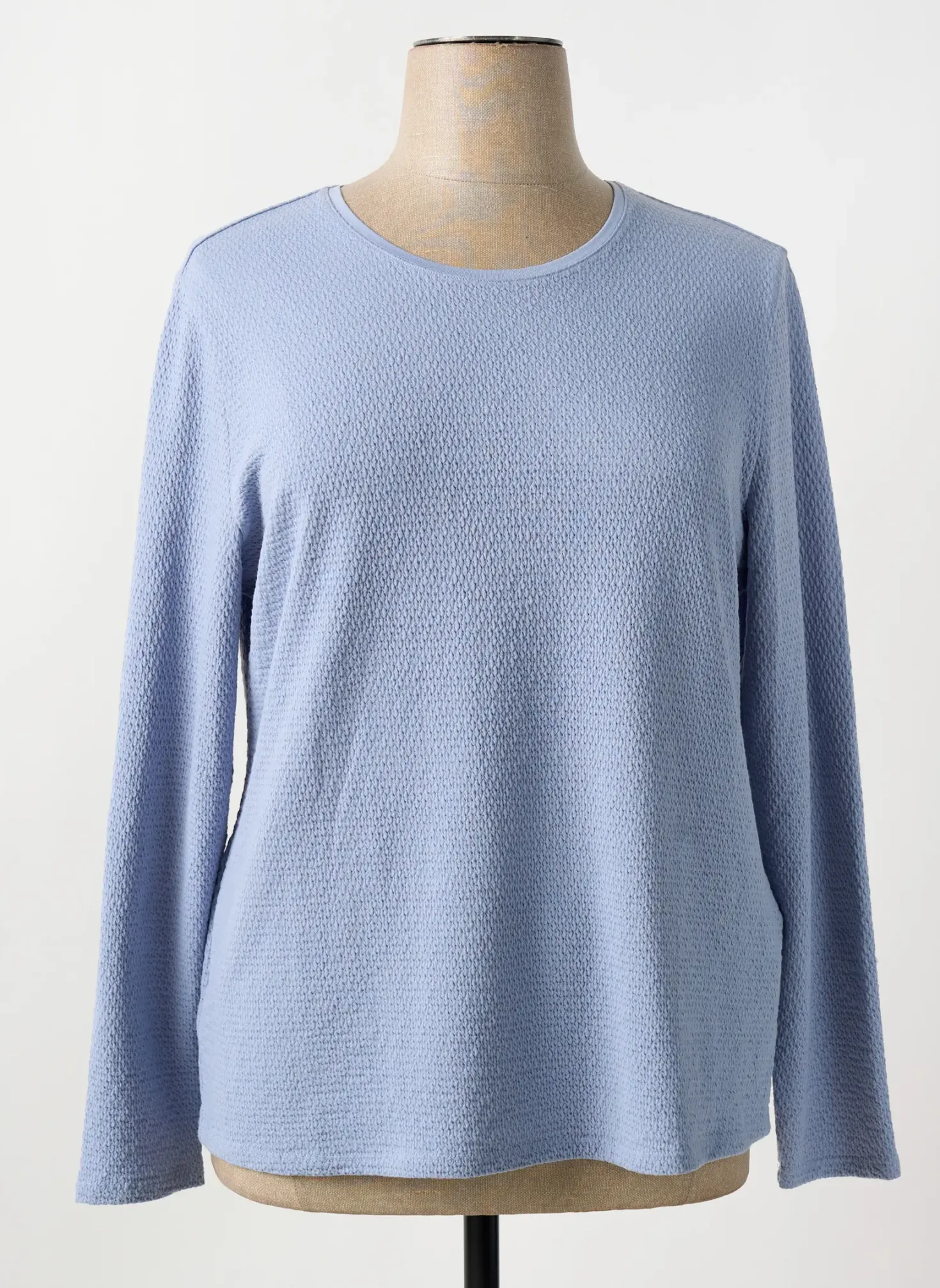 T-shirt Barbara Lebek Bleu Manches Longues