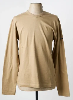 T-shirt Blend Of America Beige Manches Longues