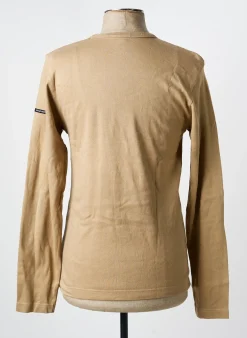 T-shirt Blend Of America Beige Manches Longues