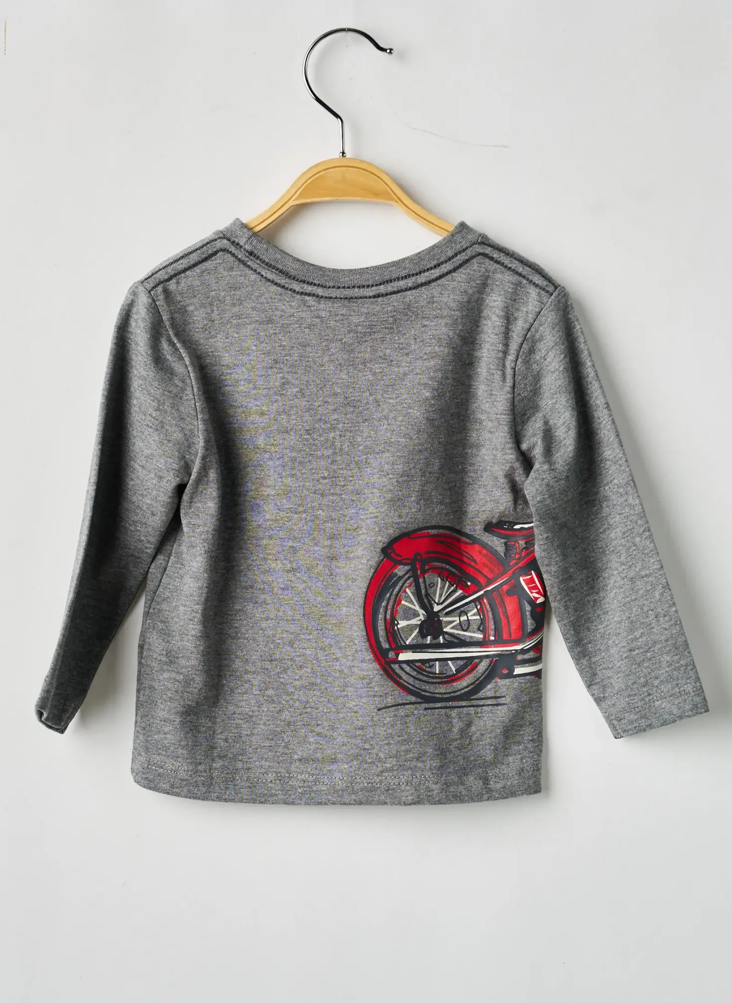 T-shirt Boboli Gris Manches Longues